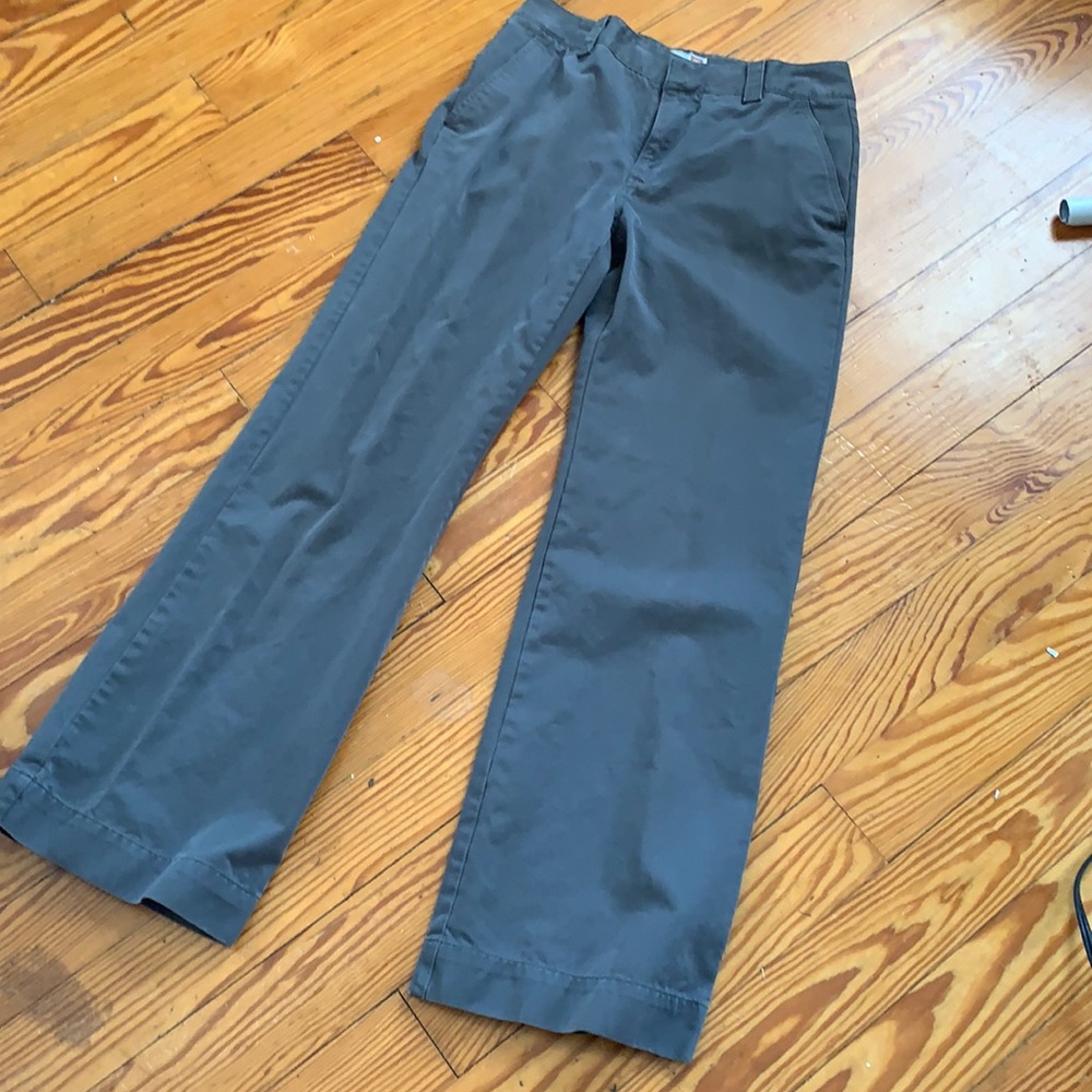 Chino green pants